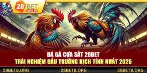 Đá Gà Cựa Sắt 28BET - Trải Nghiệm Đấu Trường Kịch Tính Nhất 2025