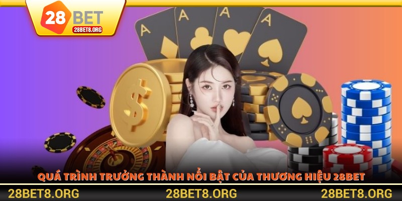 Quá trình trưởng thành nổi bật của thương hiệu 28BET